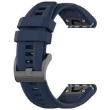 Curea pentru Garmin Fenix 5/6/6 Pro, Techsuit Watchband QuickFit 22mm (W060), bleumarin