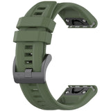 Curea pentru Garmin Instinct 2S Solar, Techsuit Watchband QuickFit 20mm (W060), verde inchis