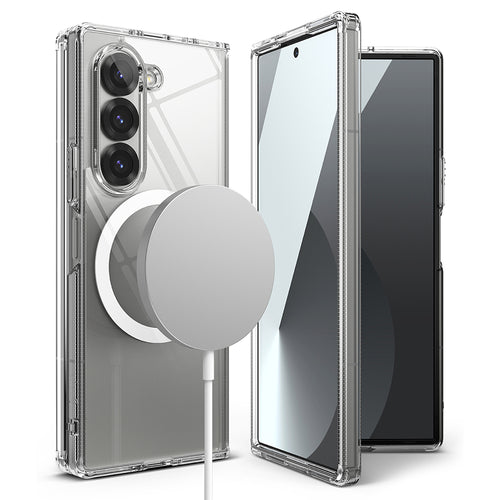 Husa pentru Samsung Galaxy Z Fold6, Ringke Fusion MagSafe, transparenta