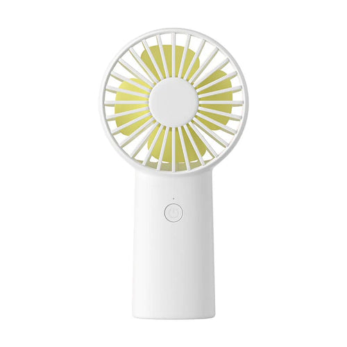 JisuLife Premium portabil Mini Fan Life6 (FA20X), USB-C reincarcabil, 3 Wind Speeds, 4000mAh, Alb