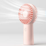 JisuLife Premium portabil Mini Fan Life6 (FA20X), USB-C reincarcabil, 3 Wind Speeds, 4000mAh, Alb
