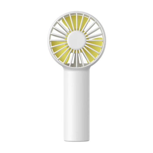 JisuLife Premium portabil Mini Fan Life1 (FA20), USB-C reincarcabil, 3 Wind Speeds, 2000mAh, Alb