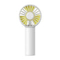 JisuLife Premium portabil Mini Fan Life1 (FA20), USB-C reincarcabil, 3 Wind Speeds, 2000mAh, Alb