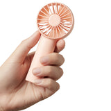 JisuLife Premium portabil Mini Fan Life1 (FA20), USB-C reincarcabil, 3 Wind Speeds, 2000mAh, Alb