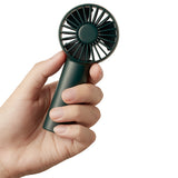 JisuLife Premium portabil Mini Fan Life1 (FA20), USB-C reincarcabil, 3 Wind Speeds, 2000mAh, Deep Verde