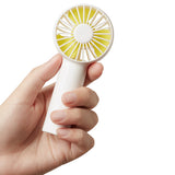JisuLife Premium portabil Mini Fan Life1 (FA20), USB-C reincarcabil, 3 Wind Speeds, 2000mAh, Alb