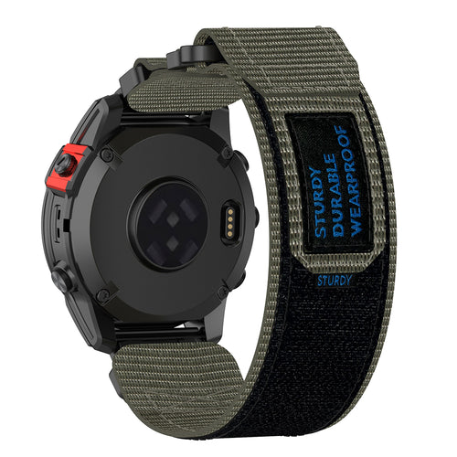 Curea pentru Garmin Instinct 2S Solar, Techsuit Watchband QuickFit 20mm (W057), gri