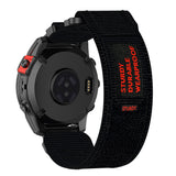 Curea pentru Garmin Fenix 5/6/6 Pro, Techsuit Watchband QuickFit 22mm (W057), bleumarin