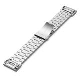Curea pentru Garmin Fenix 6X/6X Pro, Techsuit Watchband QuickFit 26mm (W010), argintiu