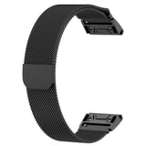 Curea pentru Garmin Fenix 6X/6X Pro, Techsuit Watchband QuickFit 26mm (W009), argintiu