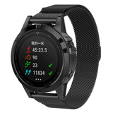 Curea pentru Garmin Fenix 6X/6X Pro, Techsuit Watchband QuickFit 26mm (W009), argintiu
