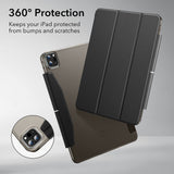 Husa tableta pentru iPad Pro 11 (2024), ESR Ascend Trifold, gri