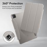 Husa tableta pentru iPad Pro 13 (2024), ESR Ascend Trifold, gri
