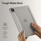 Husa tableta pentru iPad Pro 13 (2024), ESR Ascend Trifold, gri