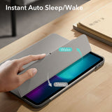Husa tableta pentru iPad Pro 13 (2024), ESR Ascend Trifold, gri