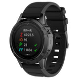 Curea pentru Garmin Instinct 2S Solar, Techsuit Watchband QuickFit 20mm (W058), albastru