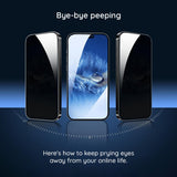 Folie de protectie pentru iPhone 15 Plus, Lito HD PRO Privacy