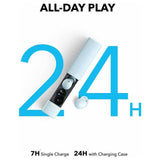 Casti wireless Anker SoundCore A30i (A3958G31), Bluetooth 5.4, ANC, IP54, cu Microfon, albastru
