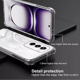 Husa pentru OPPO Reno12, Techsuit Shockproof Clear Silicone, transparenta