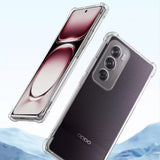 Husa pentru OPPO Reno12 Pro, Techsuit Shockproof Clear Silicone, transparenta