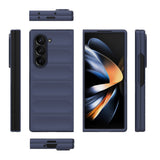 Husa pentru Samsung Galaxy Z Fold6, Techsuit Magic Shield, bleu
