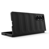 Husa pentru Samsung Galaxy Z Fold6, Techsuit Magic Shield, bleu