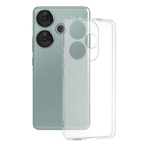 Husa pentru Xiaomi POCO F6, Techsuit Clear Silicone, transparenta