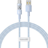 Cablu Baseus de date Gem (P10373002311-01), USB to Type-C, Super Incarcare rapida 100W, 2m, albastru