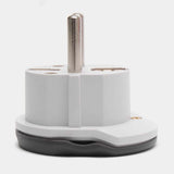 Adaptor pentru Calatorie Techsuit (C529), pentru UK / US / AU to EU, 16A, 250V, German Standard Design, Grey / Alb