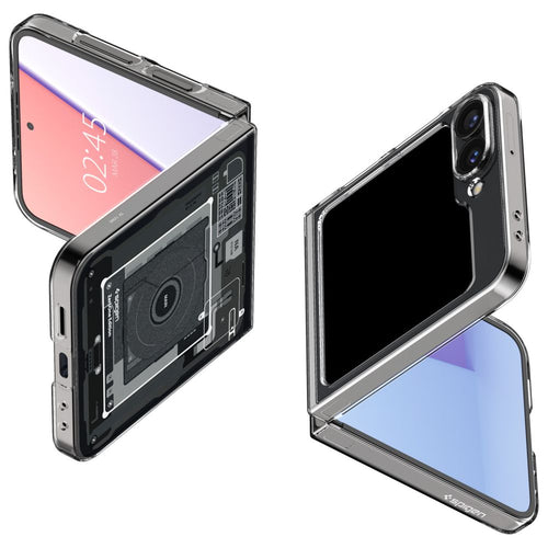 Husa pentru Samsung Galaxy Z Fold8 Ultra, Spigen Air Skin Zero MagFit (ACS11495), negru/transparenta
