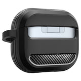 Husa pentru pentru Samsung Galaxy Buds 3 / 3 Pro / 3 FE, Aluminum Holder, Spigen, negru