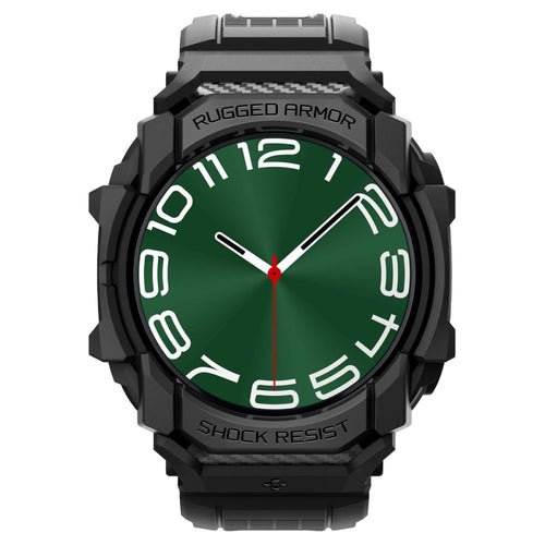 Curea pentru Samsung Galaxy Watch Ultra 47mm, Spigen Rugged Armor Pro (ACS08427), negru