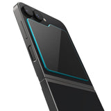 Folie de protectie pentru Samsung Galaxy Z Flip6, Spigen (2 pack) Glas.tR EZ-FIT (AGL07972)