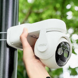 Camera de supraveghere Imou Outdoor Camera Cell PT (IPC-K9EP-3T0WE), 3MP, Two-way Talk, Type-C, 15000mAh, alb