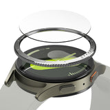 Husa smartwatch pentru Samsung Galaxy Watch7 40mm, Ringke, argintiu