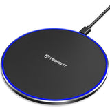 Incarcator wireless Techsuit Incarcator Wireless Premium SlimChargX (CHWR031), RGB Colors, 15W, 3A, negru
