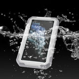Suport de birou Techsuit Suport telefon (LC-888), Wall Box Case, Anti-Fog, cu Adhesive Hooks, Rezistent la apa, alb