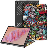 Husa tableta pentru Lenovo Tab Plus, Techsuit FoldPro, Butterfly
