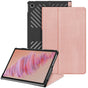 Husa tableta pentru Lenovo Tab Plus, Techsuit FoldPro, roz