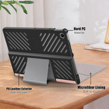 Husa tableta pentru Lenovo Tab Plus, Techsuit FoldPro, roz