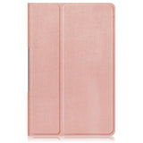 Husa tableta pentru Lenovo Tab Plus, Techsuit FoldPro, roz