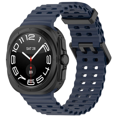 Curea pentru Samsung Galaxy Watch Ultra 47mm, Techsuit Watchband (W062), bleumarin