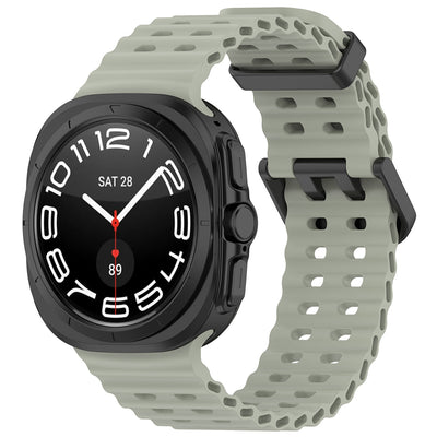 Curea pentru Samsung Galaxy Watch Ultra 47mm, Techsuit Watchband (W062), verde deschis