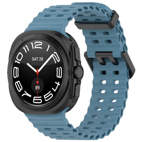 Curea pentru Samsung Galaxy Watch Ultra 47mm, Techsuit Watchband (W062), albastru deschis