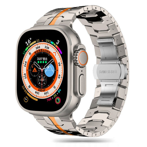 Curea pentru Apple Watch 6 44mm, Techsuit Watchband (W063), fumuriu