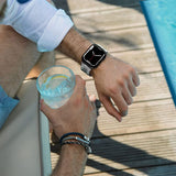 Curea pentru Apple Watch 6 44mm, Techsuit Watchband (W063), argintiu