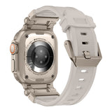 Curea pentru Apple Watch 6 44mm, Techsuit Watchband (W064), argintiu
