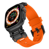 Curea pentru Apple Watch 6 44mm, Techsuit Watchband (W064), portocaliu