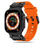 Curea pentru Apple Watch 6 44mm, Techsuit Watchband (W064), portocaliu