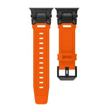 Curea pentru Apple Watch 6 44mm, Techsuit Watchband (W064), portocaliu